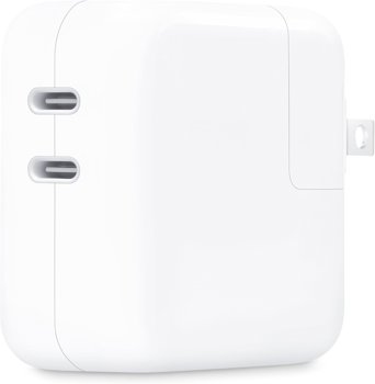 Apple 35W Dual USB-C Port Power Adapter - $29 at Amazon.com